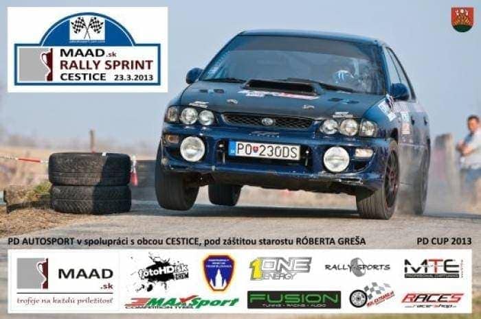 POZVÁNKA - Rally Sprint Cestice - 23.3.2013