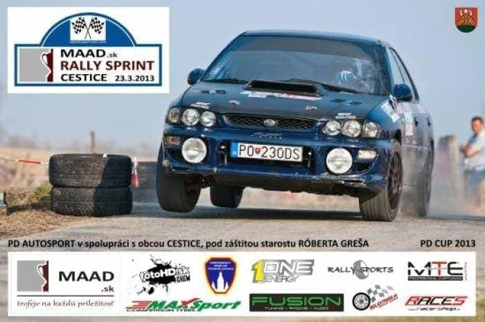 POZVÁNKA - Rally Sprint Cestice - 23.3.2013