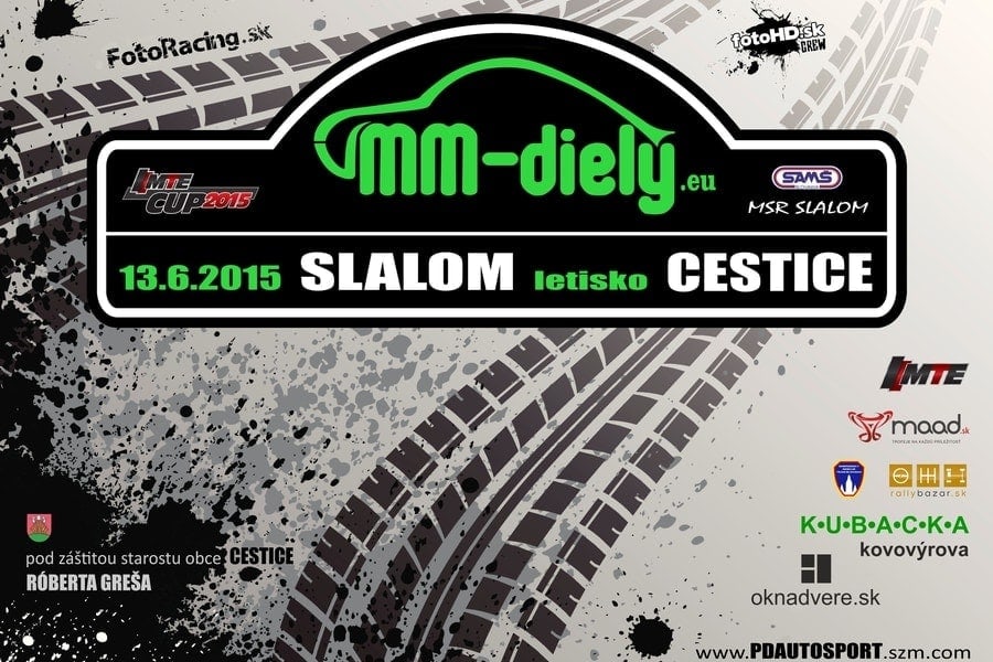 Pozvánka: MM-Diely.eu Slalom Cestice 13.6.2015