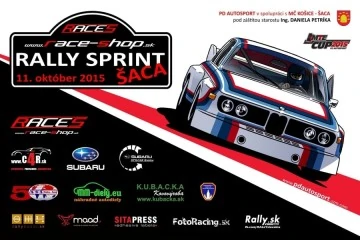 Pozvánka: Rally Sprint Šaca 11.10.2015