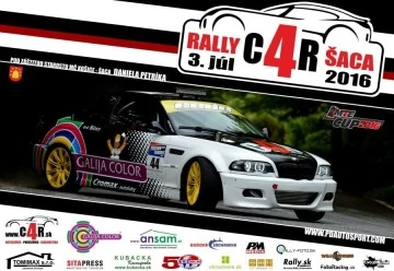 Pozvánka: C4R RALLY ŠACA 3.7.2016