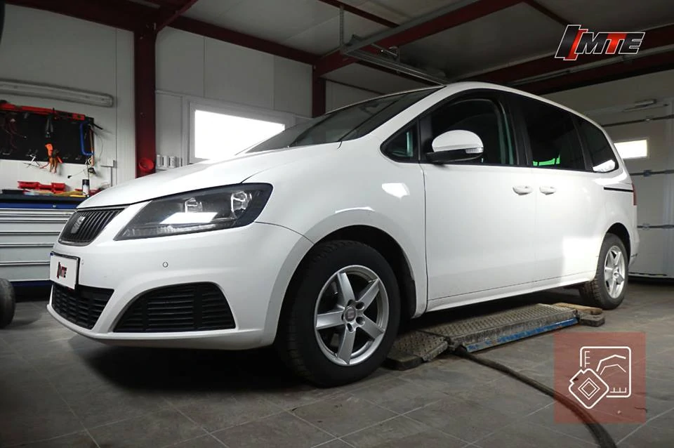 Seat Alhambra 2.0TDi CR 103kW 320Nm 2011 - chiptuning MTE Stage1