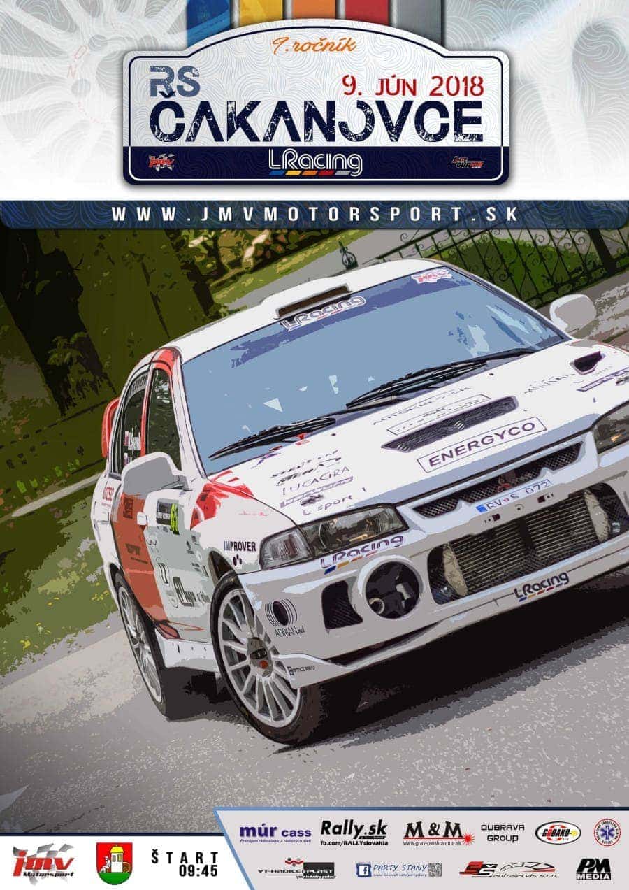Plagát - L Racing RS Čakanovce 2018