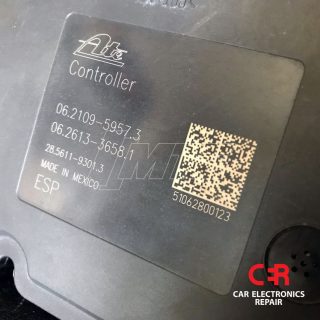 Oprava ABS modulu Honda CR-Z - porucha funkcie - etiketa