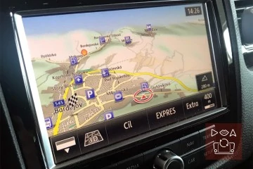 VW Touareg navigačné mapy