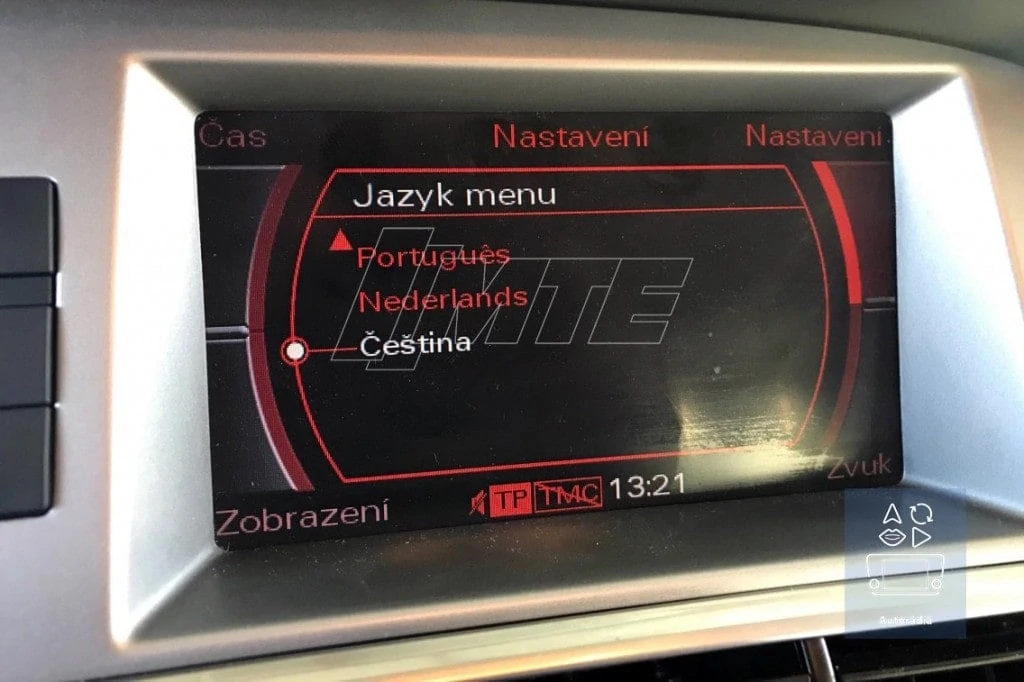 Audi A6 allroad 2008 MMI 2G - menu