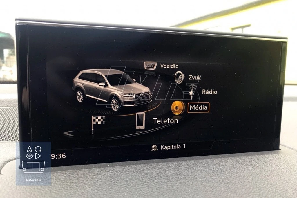 Audi Q7 2018 – odblokovanie obrazu za jazdy (VIM)