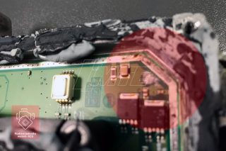 Oprava riadiacej jednotky Man TGA poškodená - detail 1