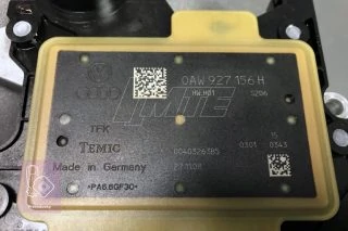 Oprava riadiacej jednotky prevodovky Audi Multitronic VL381F 8-speed - 0AW927156H - štítok