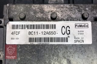 Oprava riadiacej jednotky Ford Transit DCU101 8C11-12A650-CG - štítok