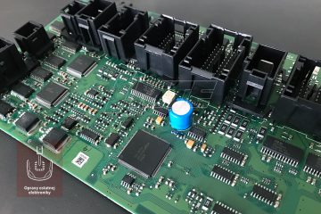 SAM modul Mercedes ML W164 A1649005101 Delphi pcb detail