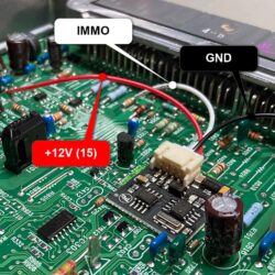 Pinout - Emulátor imobilizéru Suzuki OLD K-line - Grand Vitara - Denso ECU