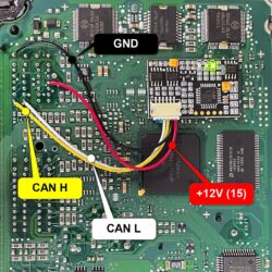 Zapojenie - emulator Suzuki Grand Vitara 1.9DDiS