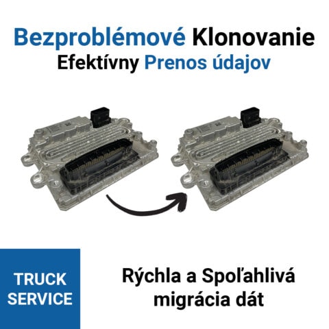 MB MCM (Continental) – klonovanie riadiacej jednotky