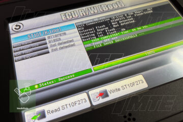 Čítanie dát z internej FLASH pamäte procesora ST10F273M