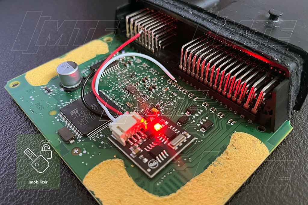 Test funkčnosti emulátora po úprave ECU do virgin stavu
