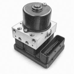 ABS / ASR riadiaca jednotka ATE MK60 · 1C0907379C – oprava
