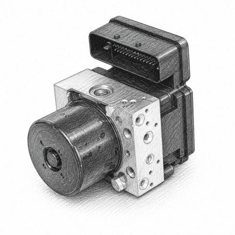 ABS / ESP riadiaca jednotka ATE MK61 · 1K0907375 – oprava
