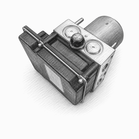 ABS / ESP riadiaca jednotka Bosch 8.0 · 4F0910517 – oprava