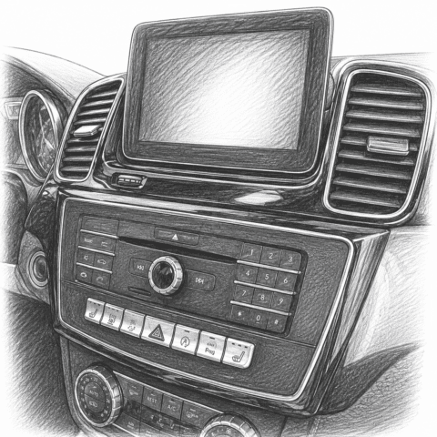 Mercedes-Benz COMAND NTG5.1 (Panasonic) – oprava multimediálnej jednotky – Obrázok 3
