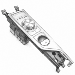 Volič prevodových stupňov (GSM) Jaguar XF (X250) – oprava
