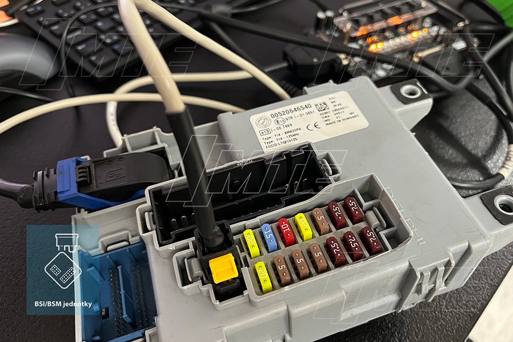 Programovanie náhradného BSI modulu Delphi 28559071 bench metódou — priamo cez konektor, bez rozoberania