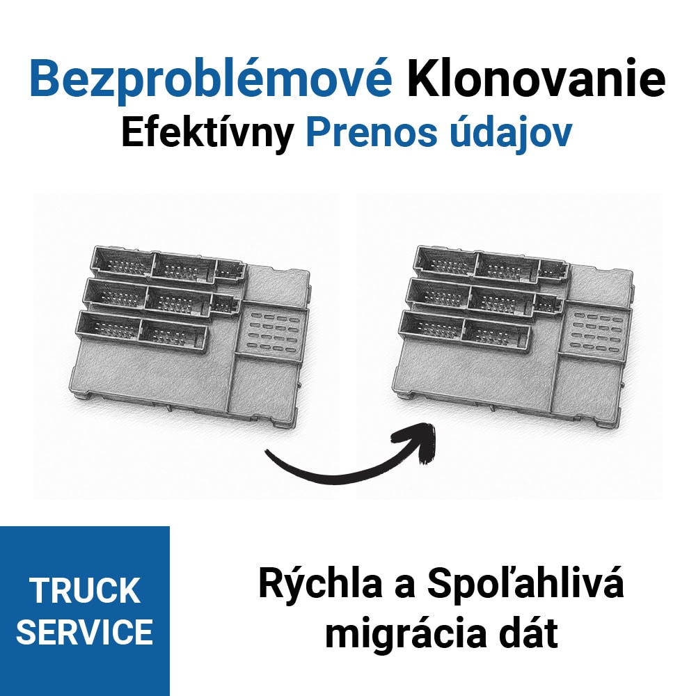 Klonovanie MAN ZBR2 Wabco (BCM) – MAN TGA/TGL/TGM/TGS/TGX