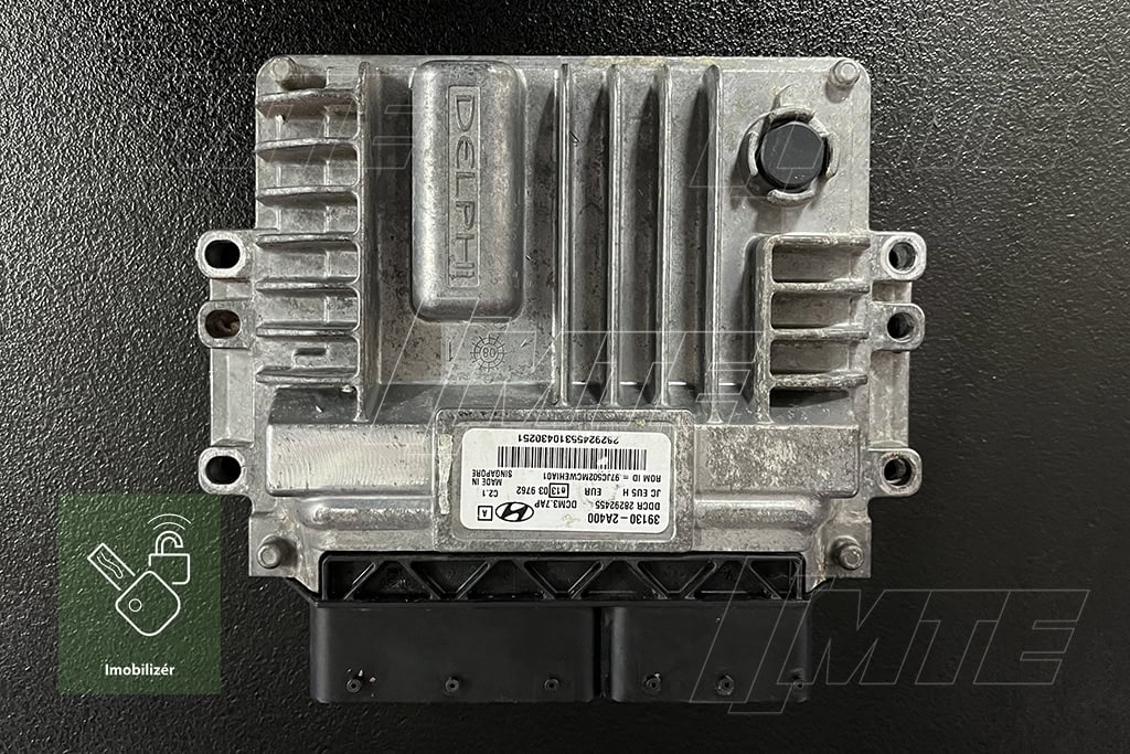 Riadiaca jednotka Delphi DCM3.7AP 39130-2A400 (DDCR 28292455) — pohľad so štítkom, Hyundai ix20